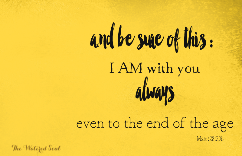 Matthew 28:20